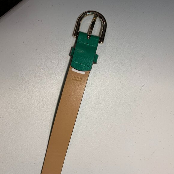 Kate Spade Kelly Green Leather Belt bag NWOT - Picture 7 of 12